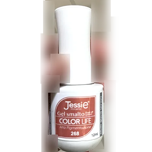 Smalto per unghie in gel «Color Life pigmentazione colori 268 e 271» (Jessie Milano)