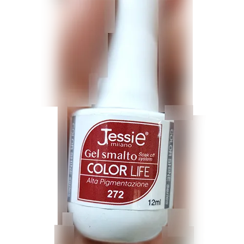 Smalto per unghie in gel «Color Life pigmentazione colori 272 e 273» (Jessie Milano)