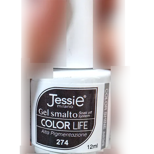 Smalto per unghie in gel «Color Life pigmentazione colori 274 e 275» (Jessie Milano)