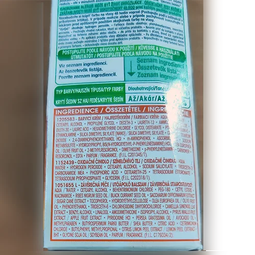 Tintura per capelli «COLOR NATURALS» — foto 3 dell'alert SR/01426/26