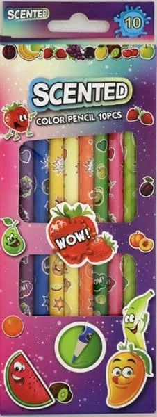 Set di matite colorate «Color pencil 10 pcs» (Scented)