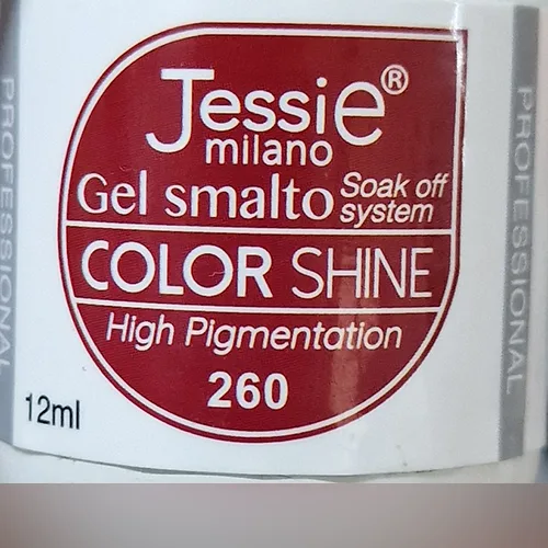 Smalto per unghie in gel «Color Shine pigmentazione 260 e 262» (Jessie Milano)