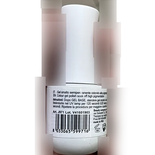 Smalto per unghie in gel «Color Shine pigmentazione n.249 e 250» — foto 2 dell'alert SR/01824/26