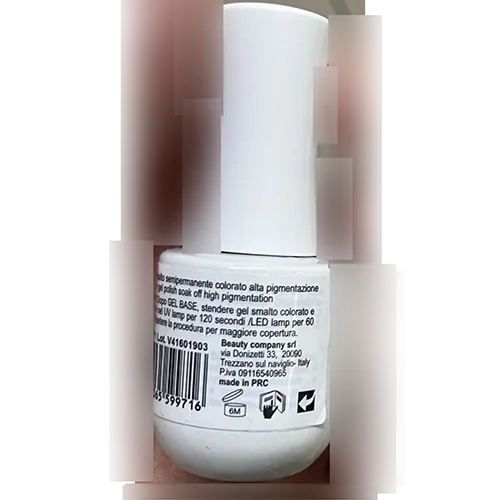 Smalto per unghie in gel «Color Shine pigmentazione n.249 e 250» — foto 3 dell'alert SR/01824/26