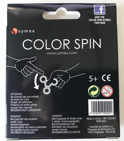 Filatore di Fidget «COLOR SPIN LED» — foto 2 dell'alert A12/0867/17