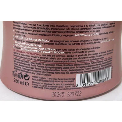 Maschera per capelli «Color Vivo Mascarilla» — foto 3 dell'alert SR/03791/24