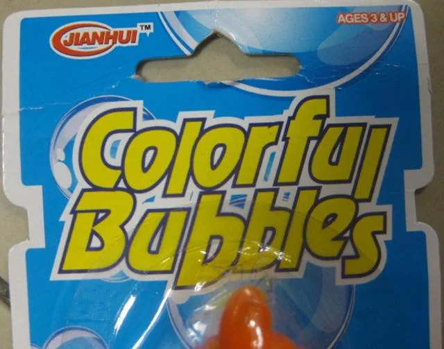 Bolle di sapone «Colorful Bubbles» — foto 3 dell'alert A12/1263/13