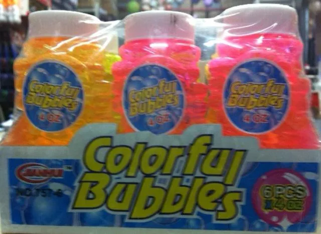 Set di bolle di sapone «Colorful Bubbles» (Manhui)