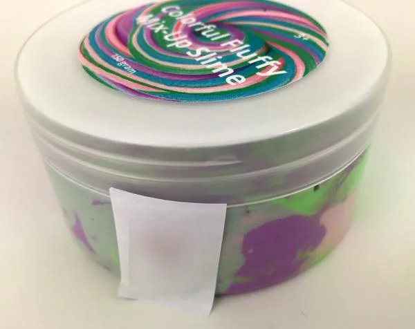 Melma del giocattolo «Colorful Fluffy Mix-Up Slime» (Unknown)