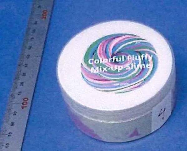 Melma del giocattolo «Colorful Fluffy Mix-Up Slime» — foto 2 dell'alert A12/1517/19