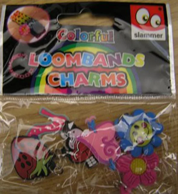 Charms per Loombands «Colorful LOOMBANDS CHARMS» (Slammer)