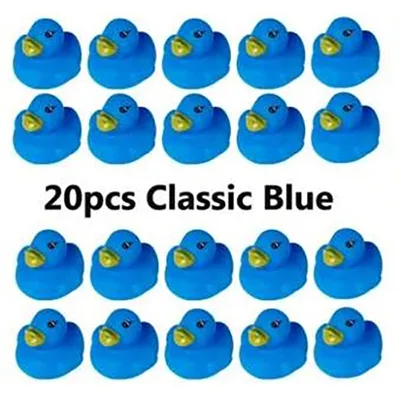 Set di giocattoli in plastica «Colorful small squeaky blue ducks» — foto 2 dell'alert A12/01953/24