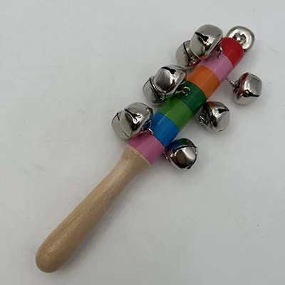 Sonagli giocattolo «Colorful word rattles baby toys 0-24 months Farver»