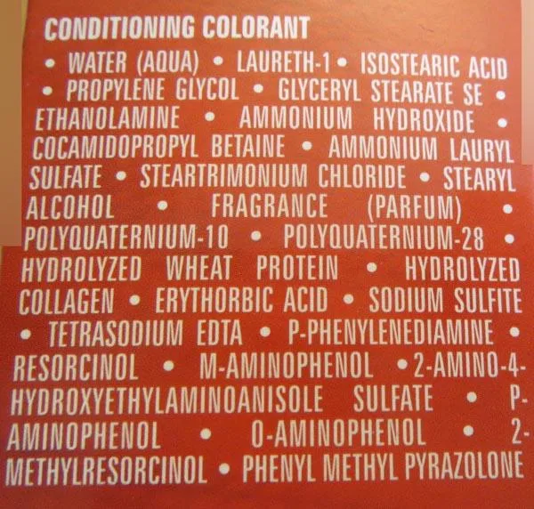 Tintura per capelli «Colors» — foto 5 dell'alert A12/0918/16