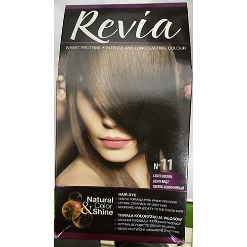 Tinture per capelli «Colour care cream, Natural &amp; Color shine» (Revia Verona)