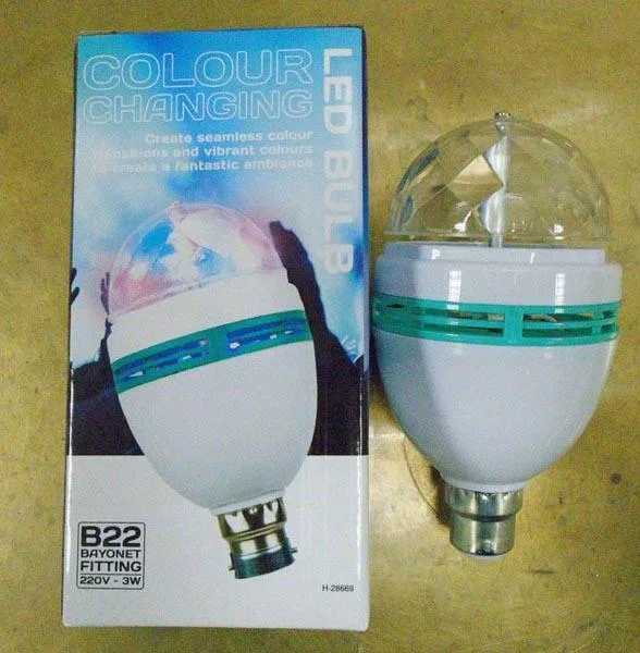 Lampadina del LED «Colour Changing LED Bulb» — foto 1 dell'alert A12/1283/16