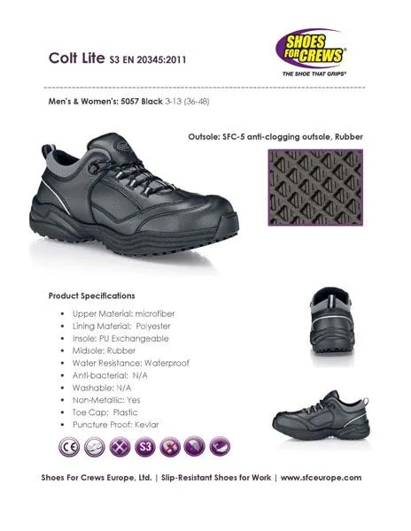 Scarpe di sicurezza «Colt Lite / Colt Light» (Shoes for Crews)