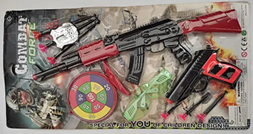Set di armi giocattolo «COMBAT FORCE» (BIGTOYS)