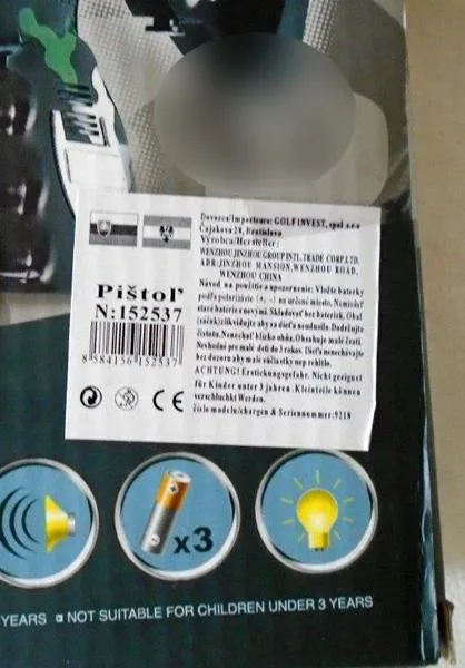 Pistola giocattolo «COMBAT GUN 3» — foto 3 dell'alert A12/1292/19