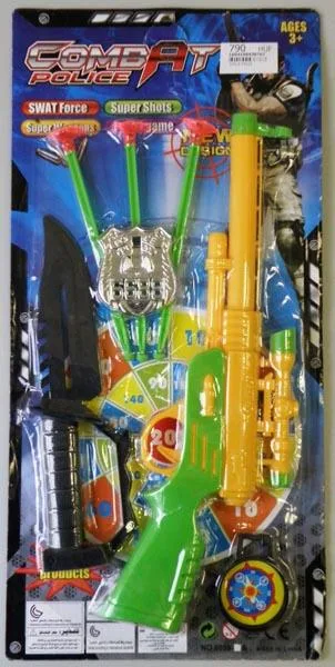 Set della polizia di giocattoli «Combat Police» (SISI)