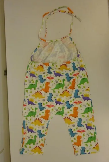 Tuta senza maniche per bambini «Combinaisons Fille sans manche été barboteuse shorts salopette enfant fille 1-6 ans tenu…» — foto 2 dell'alert A12/00151/22