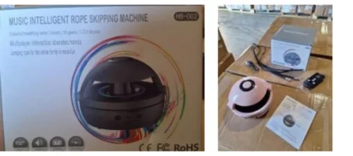 Giocattolo della corda di salto «ConBlorr Music Intelligent Rope Skipping Machine» (Conblorr)