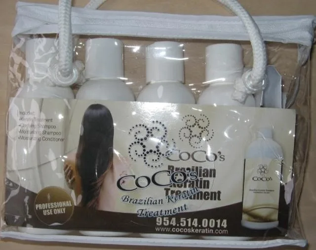 Confezione cosmetica "CoCo's Brasiliana Cheratina Trattamento — foto 1 dell'alert 1296/11