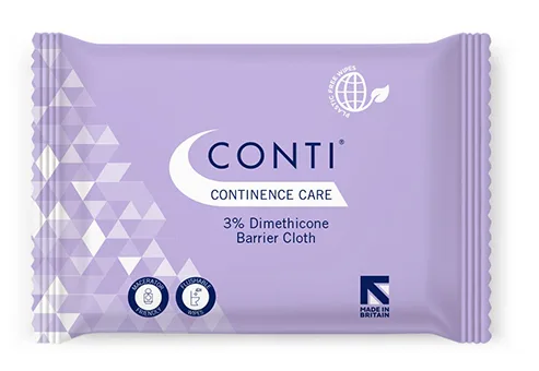 Pulizia salviette bagnate «Conti Continence Care 3% Dimethicone Barrier Cloth» — foto 2 dell'alert INFO/00095/22
