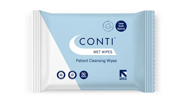 Salviette bagnate «Conti Wet Wipes Patient Cleansing Wipes» — foto 3 dell'alert A12/00747/22