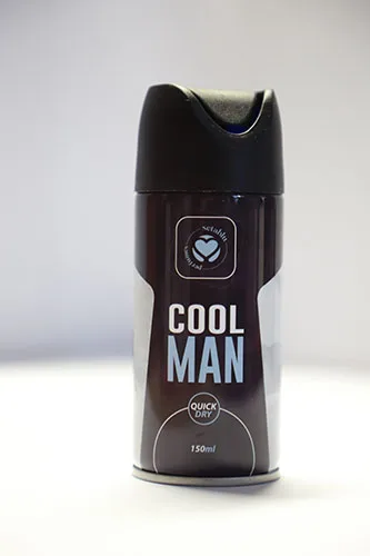 Spruzzo di deodorante «Cool man» — foto 1 dell'alert A12/02235/23
