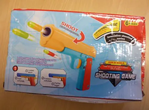 Pistola giocattolo «Cool Superpower Soft Gun»