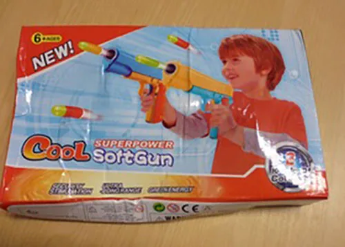 Pistola giocattolo «Cool Superpower Soft Gun» — foto 2 dell'alert A12/00613/20