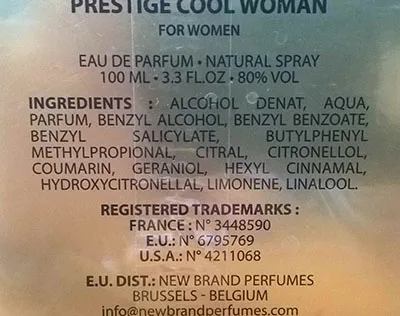 Profumo «Cool Woman» — foto 2 dell'alert A12/01985/23