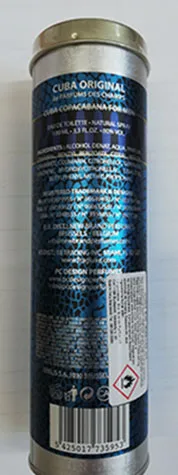 Eau de Toilette «Copacabana for men» — foto 2 dell'alert A12/01819/23