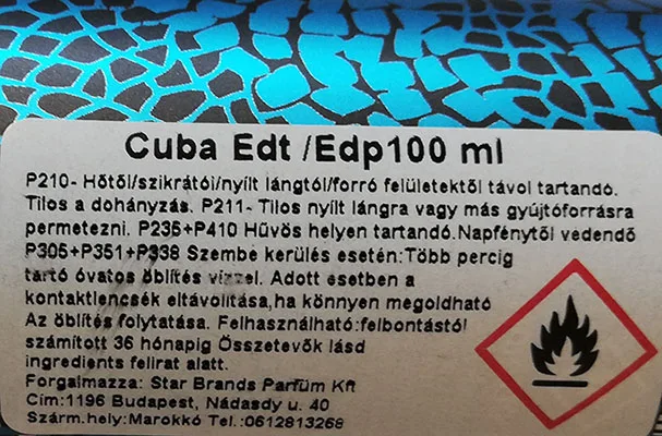 Eau de Toilette «Copacabana for men» — foto 5 dell'alert A12/01819/23