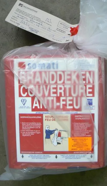 Coperta antincendio – Branddeken, Couverture Anti-Feu — foto 2 dell'alert 0900/10