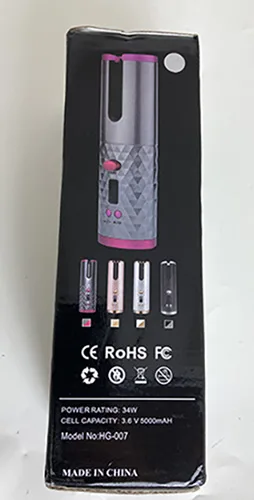 Curler per capelli «Cordless automatic curler» — foto 2 dell'alert A12/01352/23