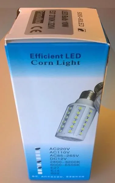 Lampadina a LED «Corn Light» — foto 2 dell'alert A12/0196/17