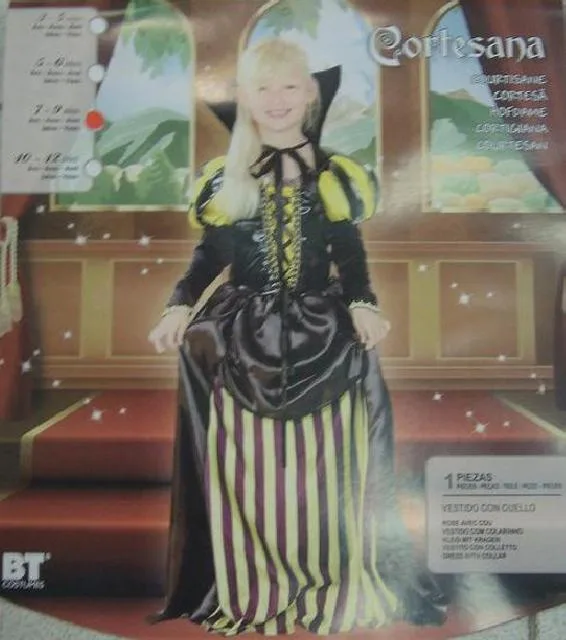 Vestito fantasia &amp; #13; &amp; #13; «Cortesana» (Boys Toys)