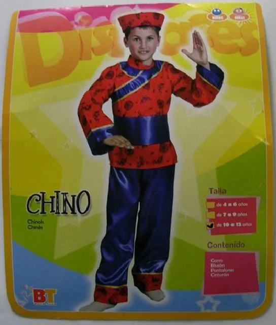 Costume cinese per bambini – Disfracci – Chino (Boys toys)