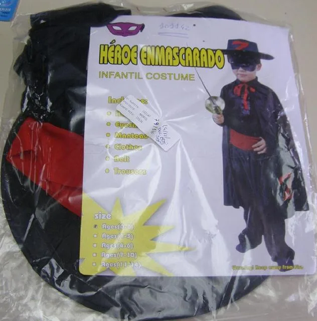 Costume da abito fantasia "Masked Hero" &amp; #13; &amp; #13; (CHANG HONG)