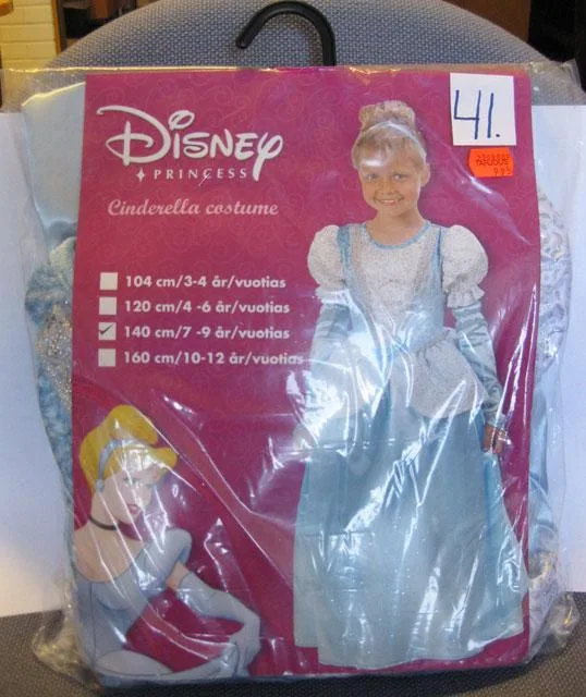 Costume da principessa – Cenerentola Super Deluxe (Disney Cinderella)