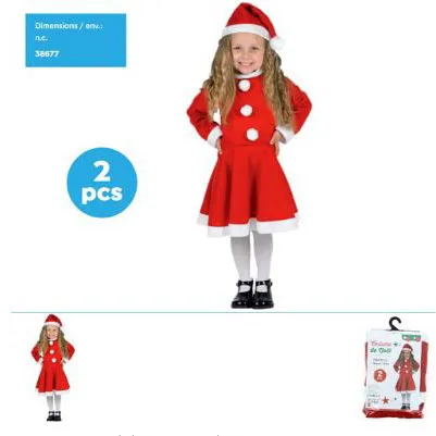 Costume di fantasia «Costume de noel» (FOMAX)