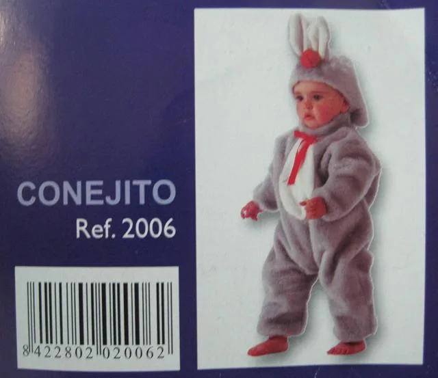 Costume di fantasia-vestito Conejito &amp; #13; &amp; #13; (CREACIONES LLOPIS)
