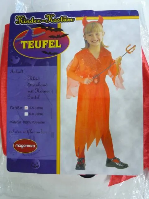 Costume per bambini – Kinder Kostum Teufel (Magomora)