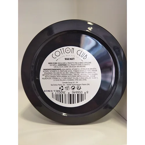 Crema per capelli «Cotton club» — foto 2 dell'alert SR/01446/25