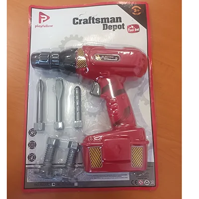 Giocattolo del trapano «Craftsman depot tool set» (Playfellow)