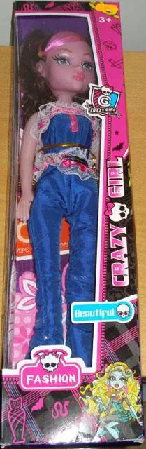 Bambola di plastica «Crazy Girl» (Unknown)