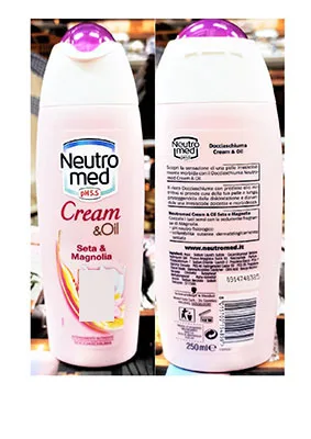 Schiuma doccia «Cream &amp; Oil» (Neutromed)