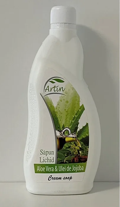 Crema di sapone «Cream soap - Aloe Vera &amp; Ulei de Jojoba» — foto 1 dell'alert A12/01008/23